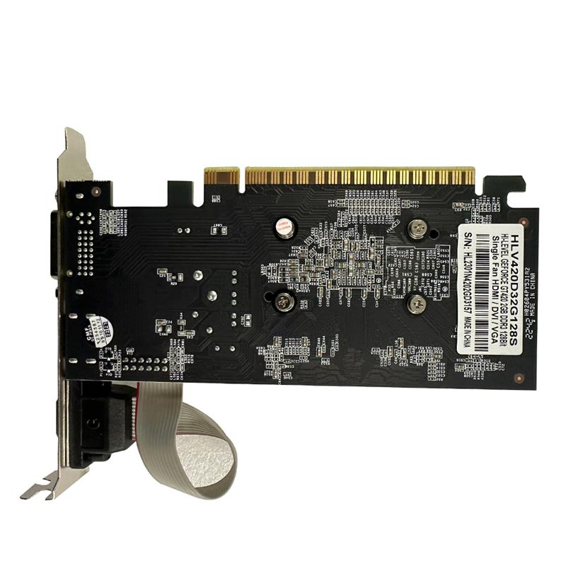 Hı-Level Geforce Gt420 2Gb Ddr3 128Bıt 1Xvga 1Xhdmı 1Xdvı Ekran Kartı