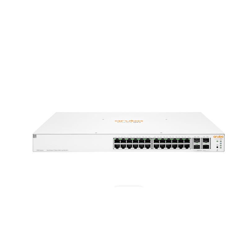 Hpe Aruba Ion 1930 Jl684B 24 Port Gıgabıt+4X10Gb Sfp Yönetilebilir L2+ Rackmount 370W Poe Swıtch