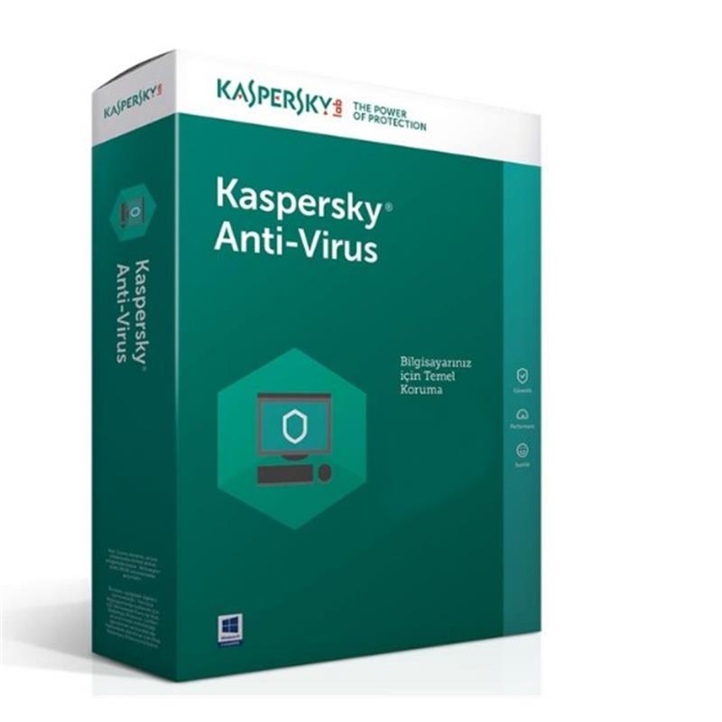 Kaspersky Antıvırus 5 Kullanıcı 1 Yıl