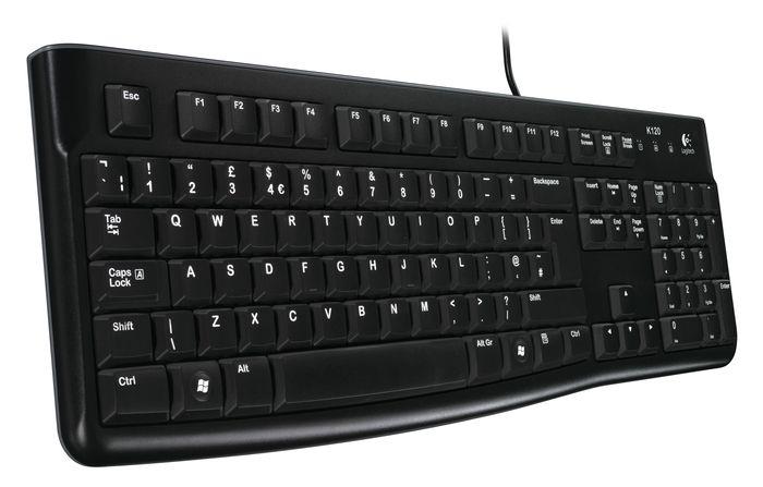 Logıtech K120 Q Usb Kablolu Klavye Siyah 920-002505