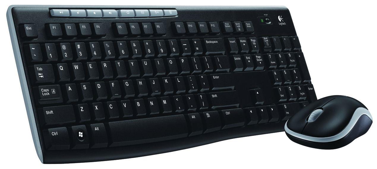 Logıtech Mk270 Q Tr Kablosuz Klavye Mouse Set Siyah 920-004525