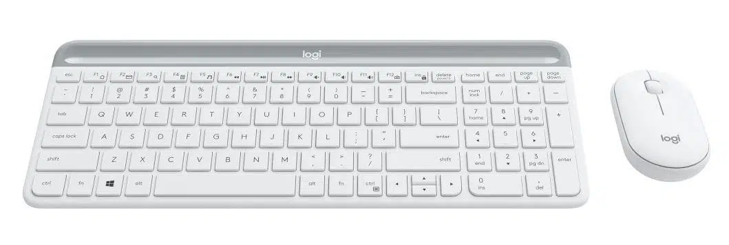 Logıtech Mk470 Q Tr Ince Kablosuz Klavye Mouse Set Beyaz 920-009436