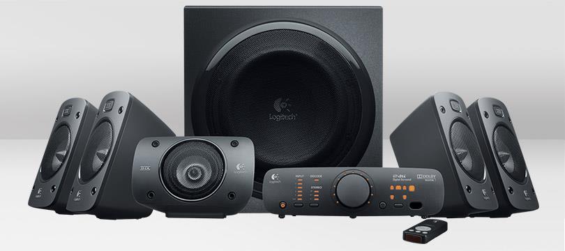 Logıtech Z906 500W 5+1 Surround Ses Hoparlör Siyah 980-000468