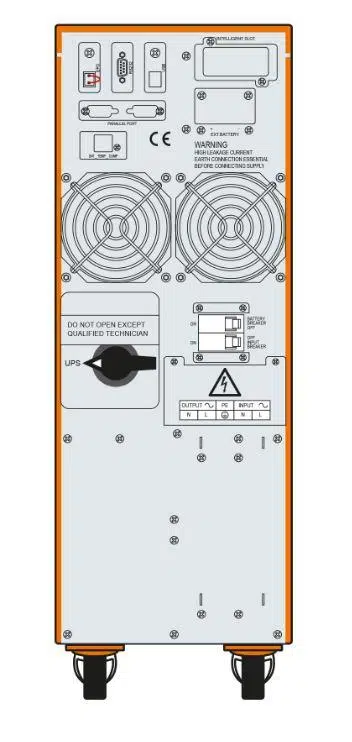 Makelsan Powerpack Se 6Kva 1F/1F (16X9Ah) Pf;0,9 5/10Dk Onlıne Ups