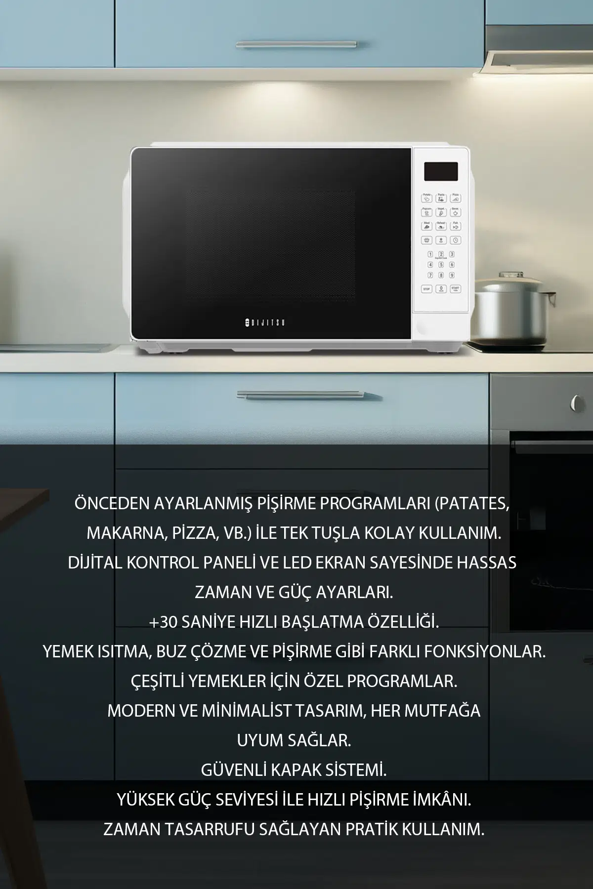 Dijitsu MD 40 Mikrodalga Fırın