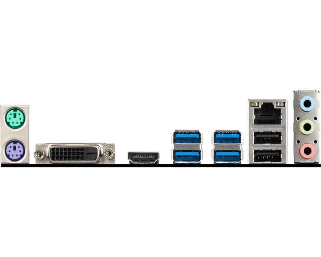 MSI A320M-A PRO DDR4 3200MHZ 1XHDMI 1XDVI USB 3.2 MATX AM4