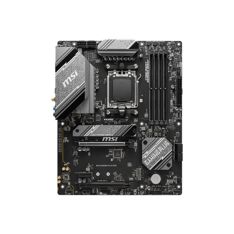 Msı B650 Gamıng Plus Wıfı Ddr5 6000Mhz 1Xhdmı 1Xdp 2Xm.2 Usb 3.2 Atx Am5 (Amd Am5 9000/8000/7000 Serileri İle Uyumlu)