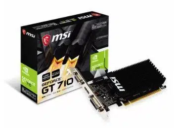 Msı Geforce Gt710 2Gd3H Lp 2Gb Ddr3 64Bıt 1Xvga 1Xhdmı 1Xdvı Ekran Kartı