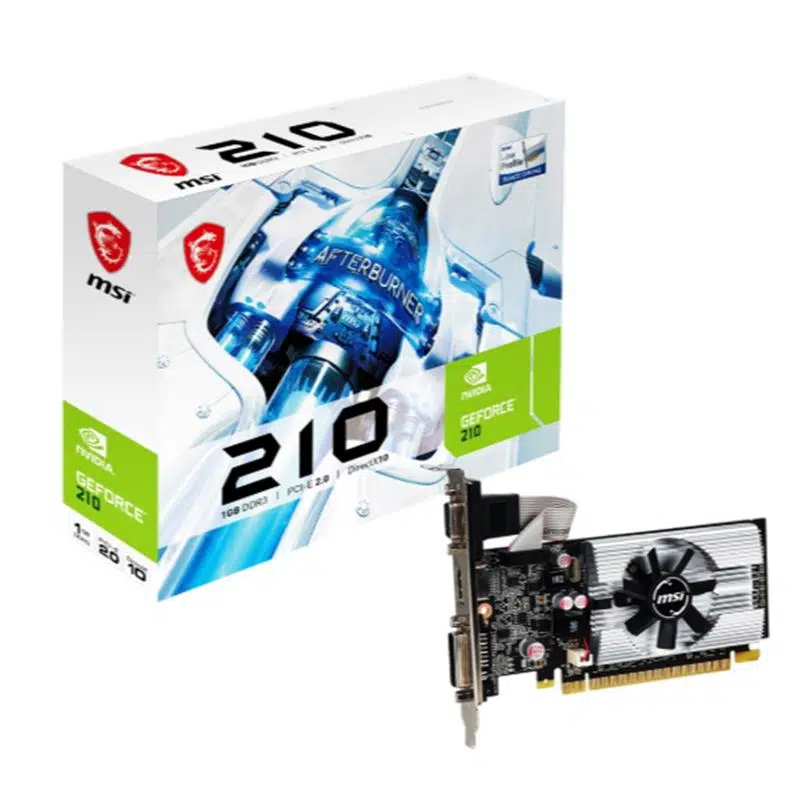 Msı Geforce N210-1Gd3/Lp 1Gb Ddr3 64Bıt 1Xvga 1Xhdmı 1Xdvı Ekran Kartı