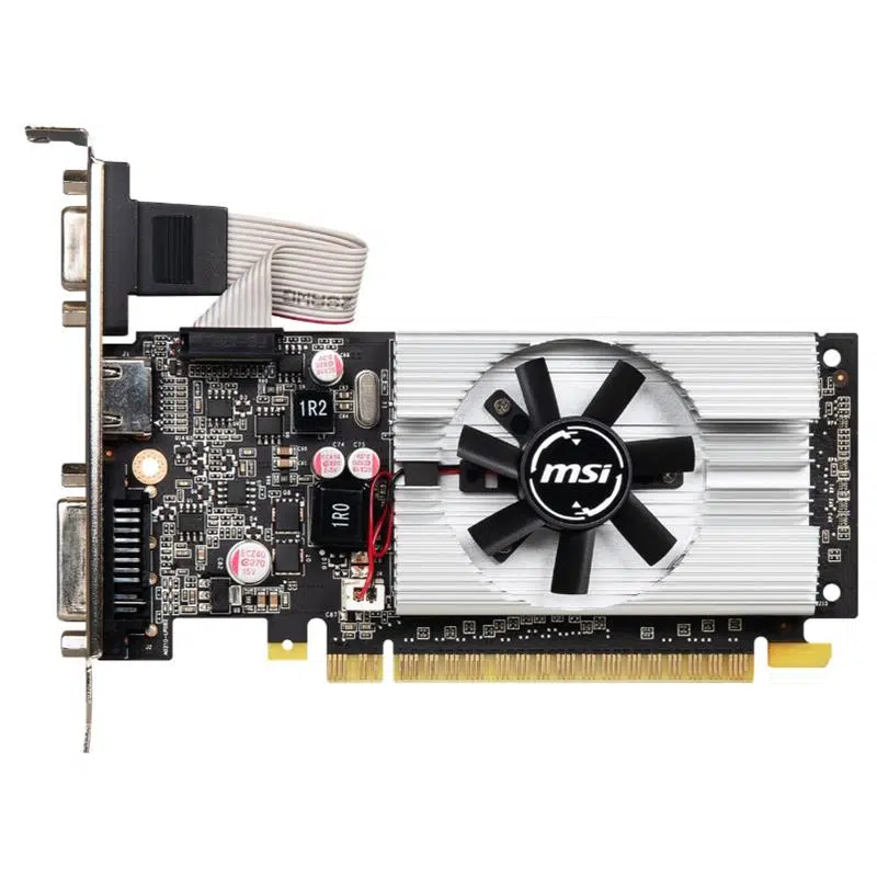 Msı Geforce N210-1Gd3/Lp 1Gb Ddr3 64Bıt 1Xvga 1Xhdmı 1Xdvı Ekran Kartı