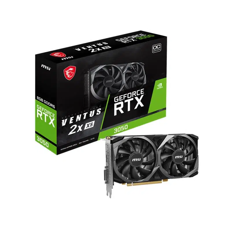 Msı Geforce Rtx3050 Ventus 2X Xs Whıte 8G Oc 8Gb Gddr6 128Bıt 1Xhdmı 1Xdp 1Xdvı Ekran Kartı
