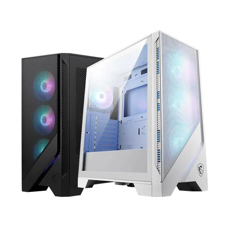 Msı Mag Forge 320R Aırflow Tempered Glass Argb Fan Usb 3.2 Matx Bılgısayar Kasası