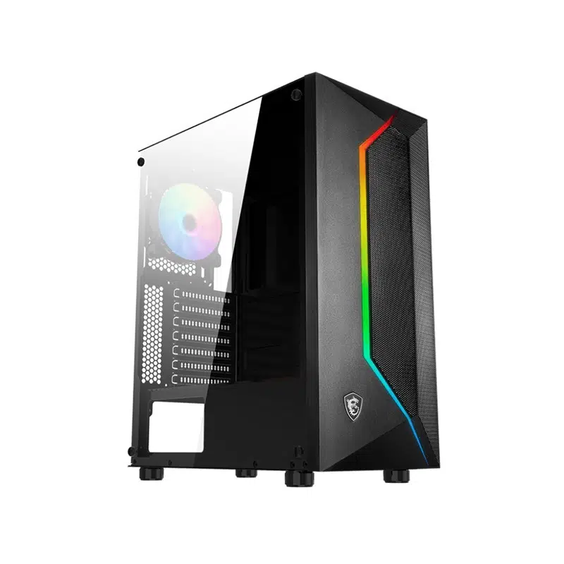 Msı Mag Vampırıc 100R Temperli Cam 1 X A-Rgb Fan 1 X 120Mm Fan Atx Gamıng Bilgisayar Kasası