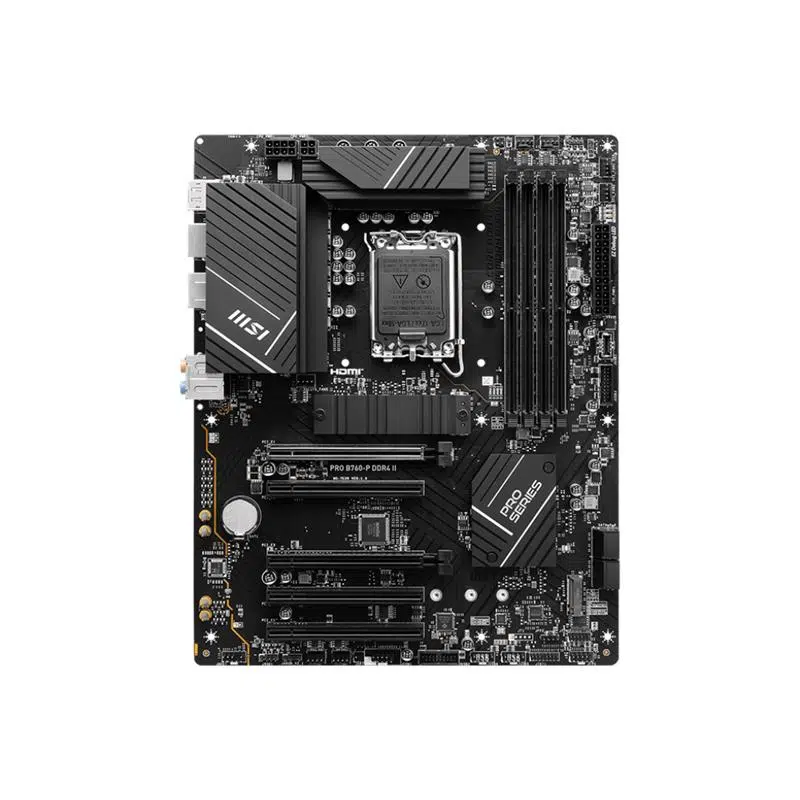 Msı Pro B760-P Ddr4 Iı 5333Mhz 1Xhdmı 1Xdp 2Xm.2 Usb 3.2 Atx 1700P (12. / 13. Ve 14. Nesil İşlemci Uyumlu)