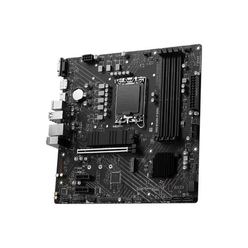 Msı Pro B760M-P Ddr4 4600Mhz 1Xhdmı 1Xdp 2Xm.2 Usb 3.2 Atx 1700P (12. / 13. Ve 14. Nesil İşlemci Uyumlu)