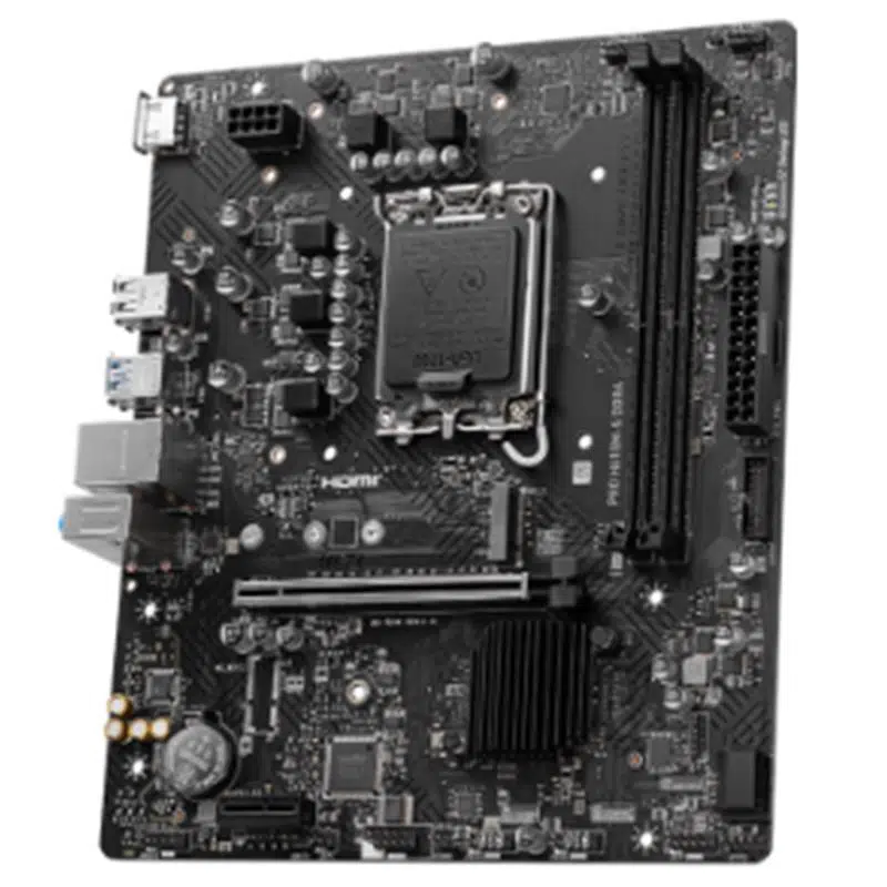 Msı Pro H610M-S Ddr4 3200Mhz 1Xhdmı 1Xm.2 Usb 3.2 Matx 1700P (12. / 13. Ve 14. Nesil İşlemci Uyumlu)