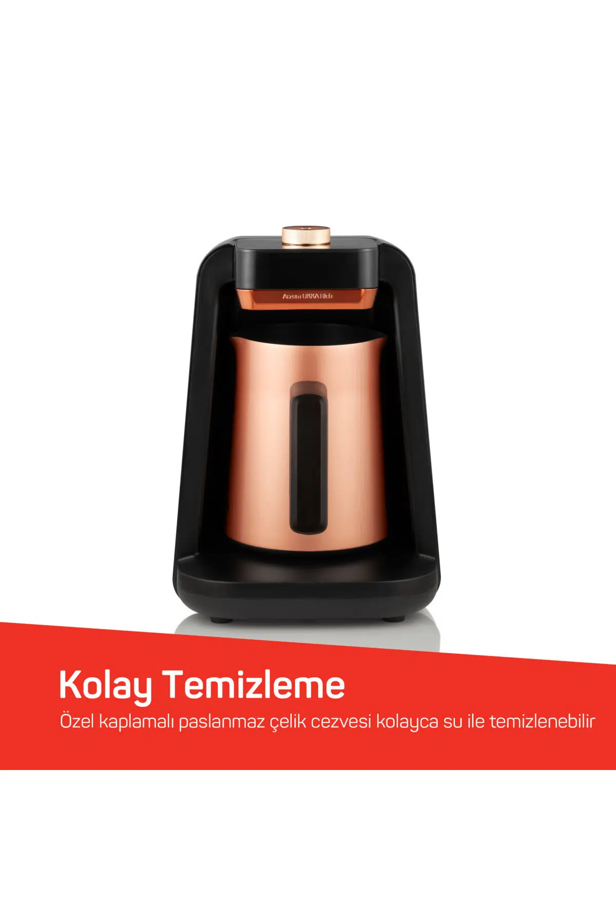 Arzum Okka Rich Spin Bakır Türk Kahve Makinesi Pro OK0020