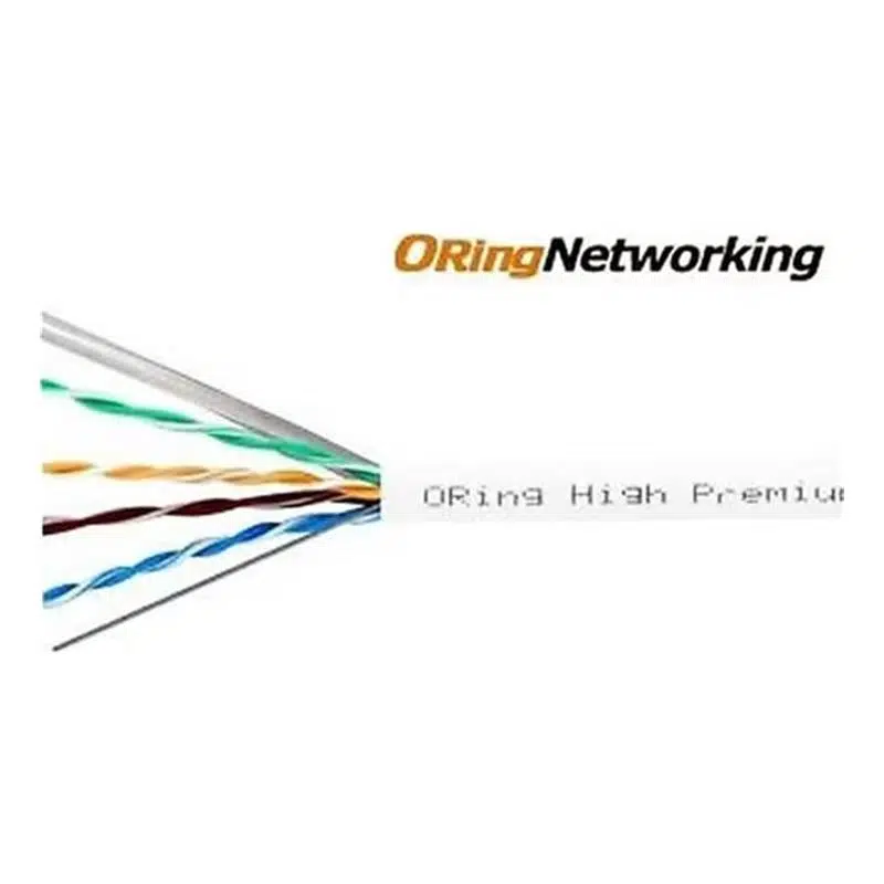 Orıng Rw-U0605Wh U/Utp Cat6 23Awg Lszh 250Mhz 500 Metre Bakır Beyaz Renk Network Kablosu