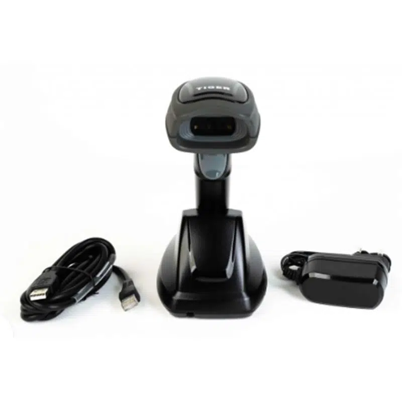 Perkon Tıger Cs92 2D Imager / Karekod Kablosuz Usb Barkod Okuyucu + Stand