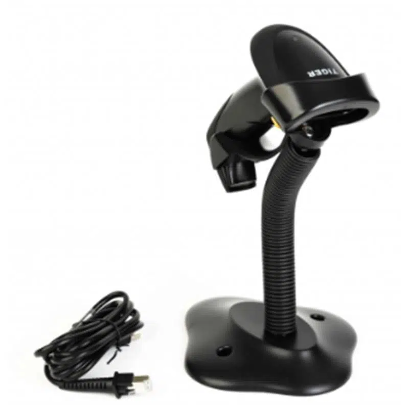 Perkon Tıger Ps23-U 1D Lazer Kablolu Usb Barkod Okuyucu + Stand