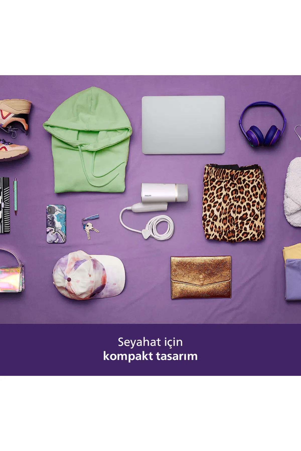 Philips 3000 Serisi 1000 W El Tipi Buharlı Düzleştirici STH3020/10