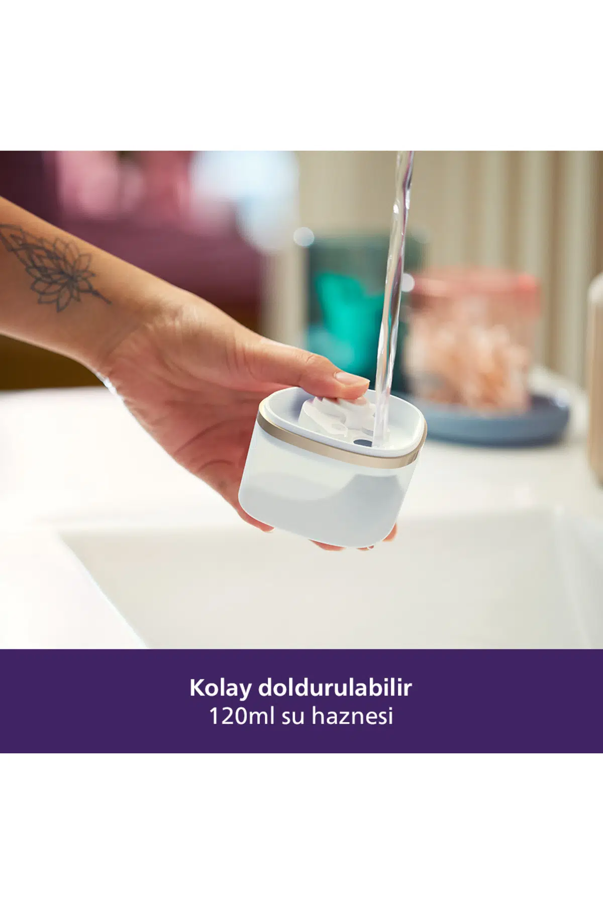 Philips 3000 Serisi 1000 W El Tipi Buharlı Düzleştirici STH3020/10