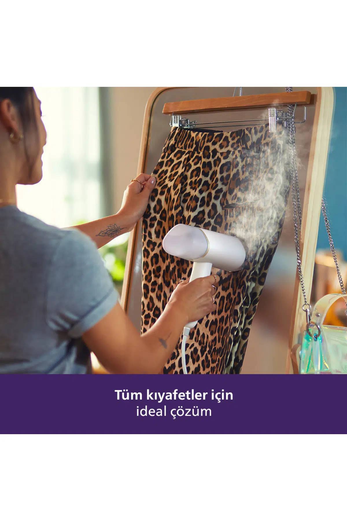 Philips 3000 Serisi 1000 W El Tipi Buharlı Düzleştirici STH3020/10