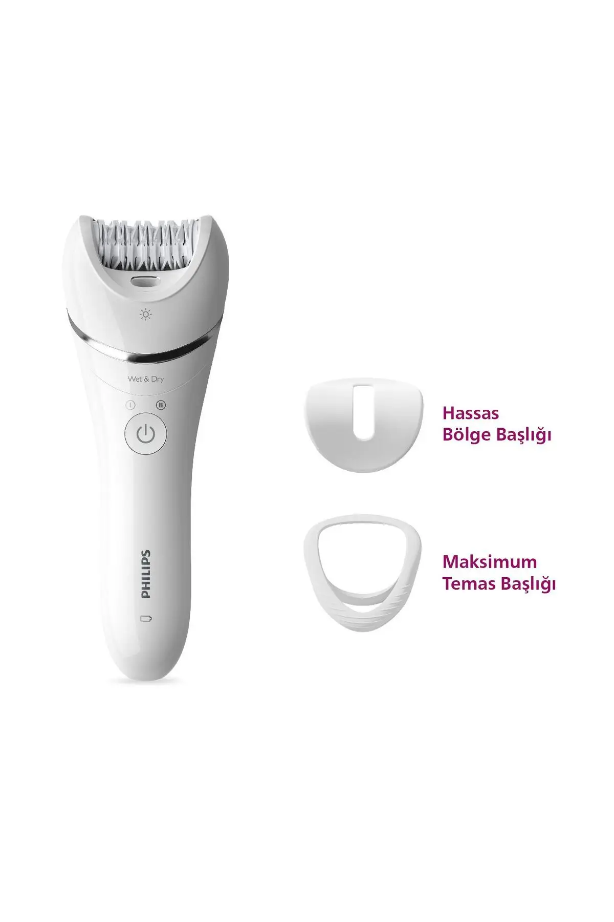 Philips 8000 Serisi Islak Kuru Epilasyon Aleti BRE700/05