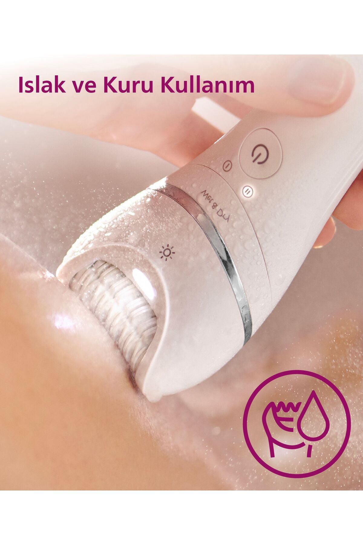 Philips 8000 Serisi Islak Kuru Epilasyon Aleti BRE700/05