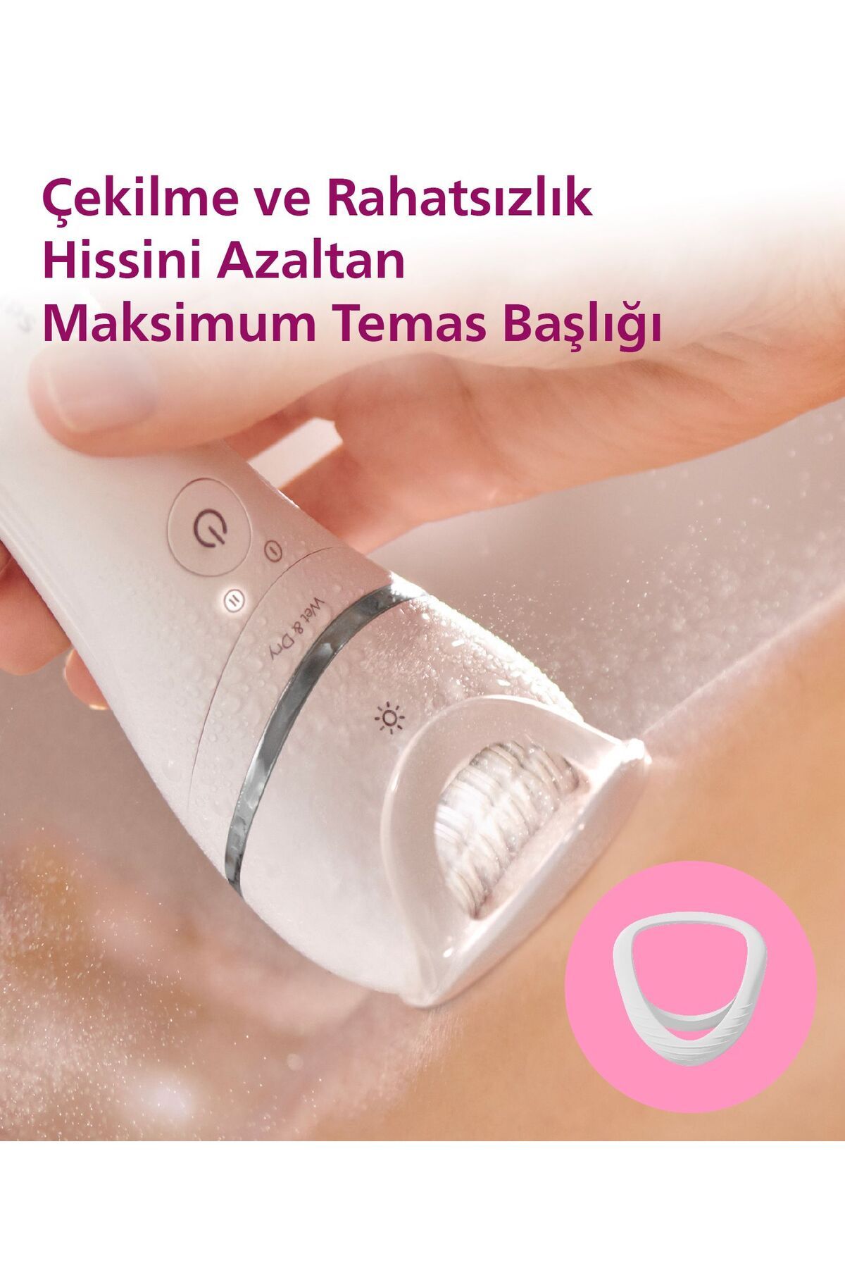 Philips 8000 Serisi Islak Kuru Epilasyon Aleti BRE700/05