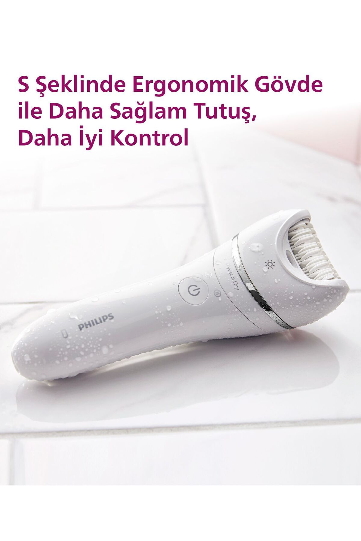 Philips 8000 Serisi Islak Kuru Epilasyon Aleti BRE700/05