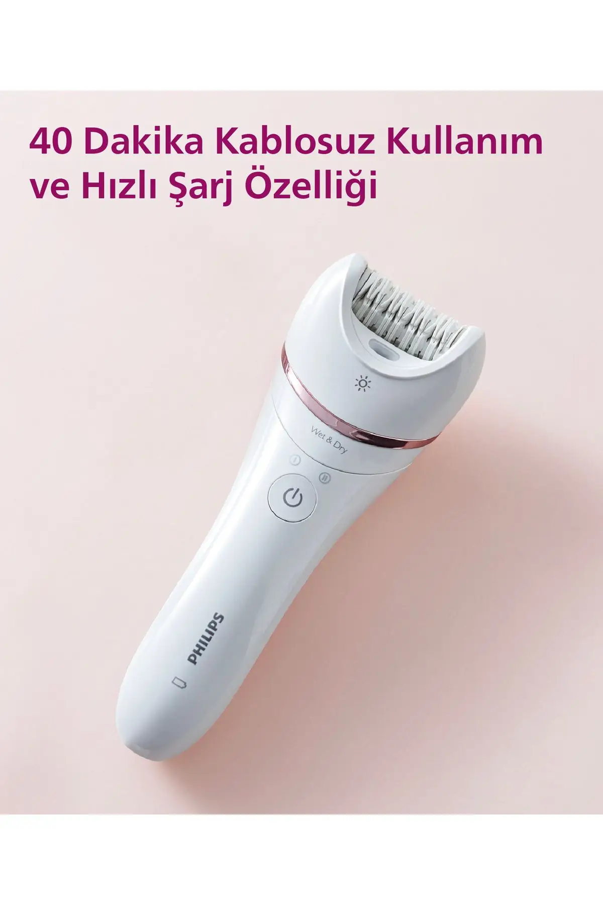 Philips 8000 Serisi Islak Kuru Epilatör BRE720/05