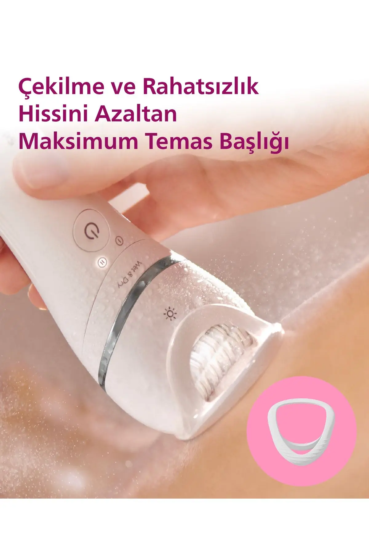 Philips 8000 Serisi Islak Kuru Epilatör BRE720/05