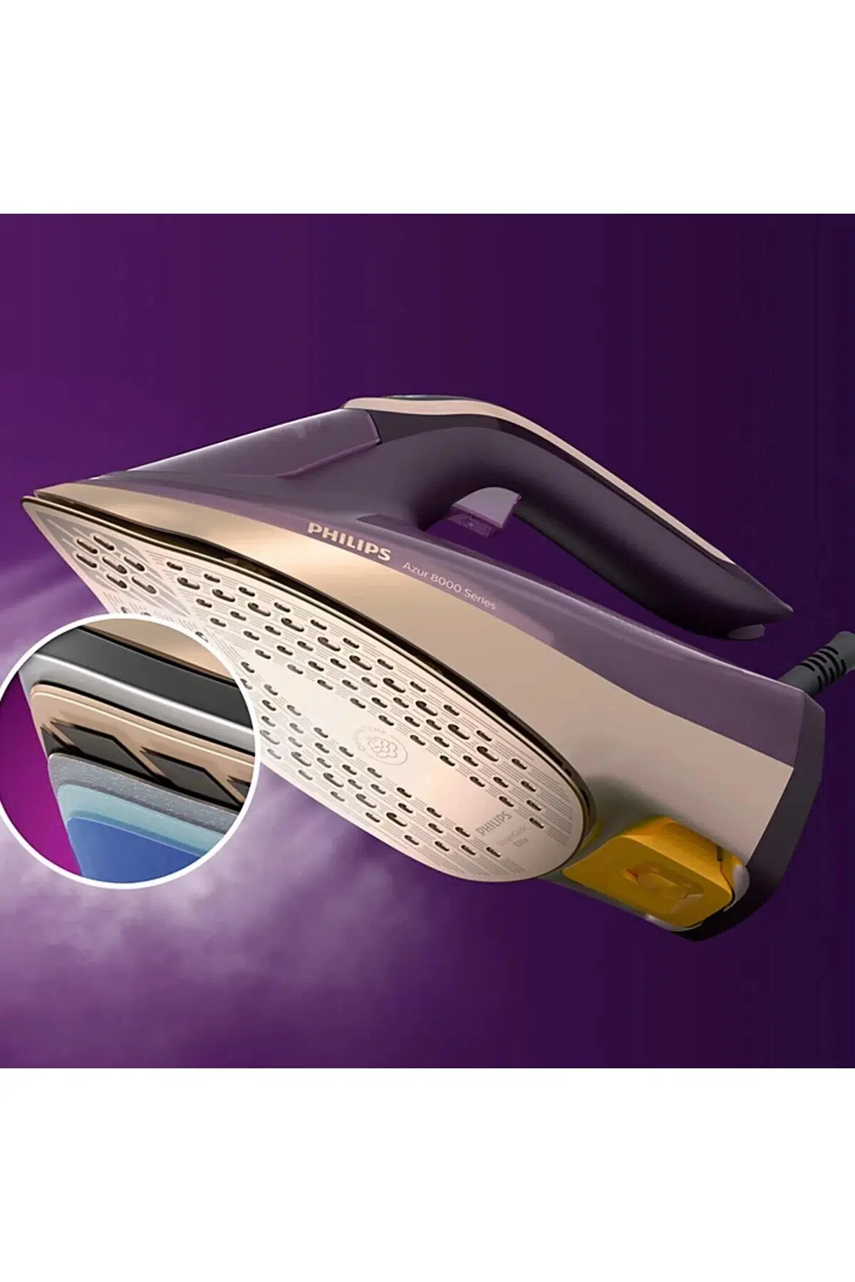 Philips DST8040/30-HDA150/60 Azur Buharlı Ütü ve Türk Kahve Makinesi