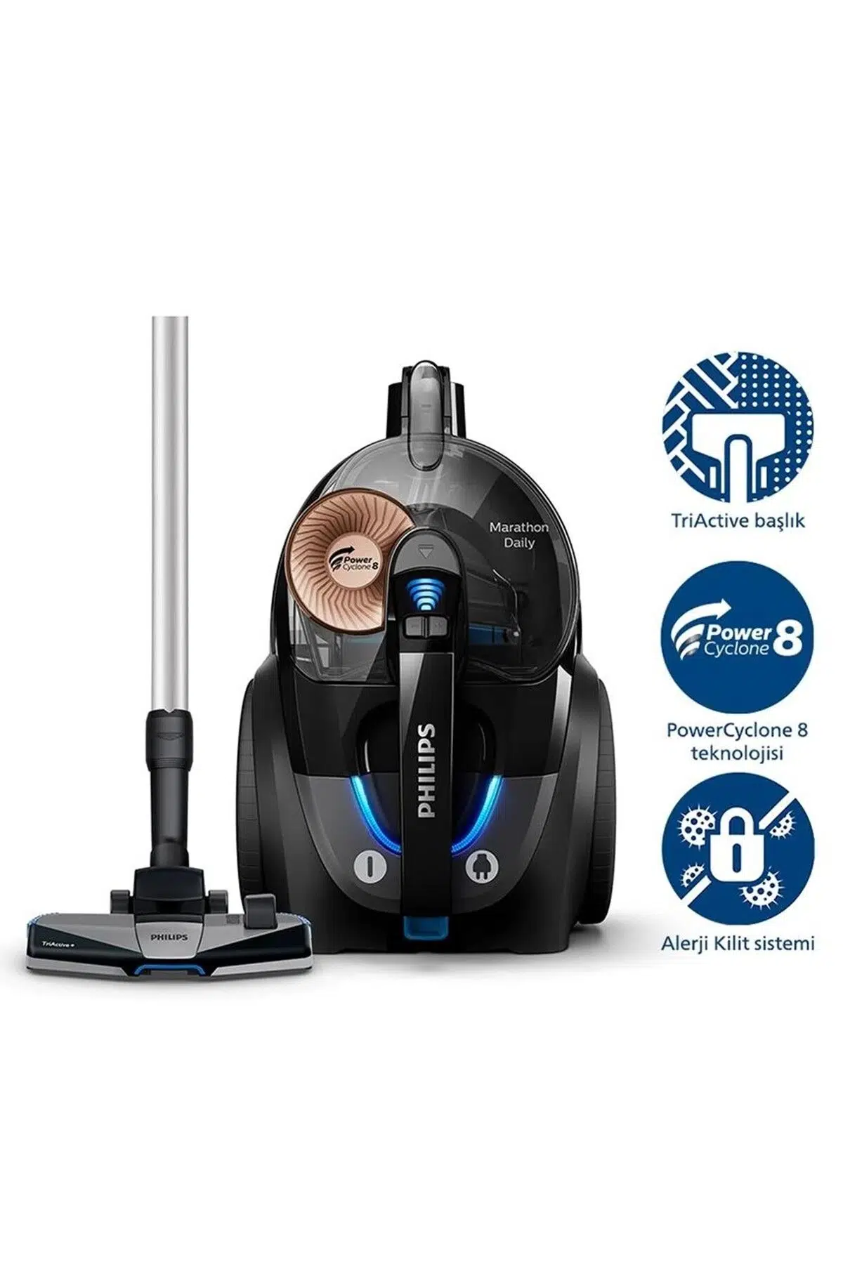 Philips Marathon Ultimate 900 W Toz Torbasız Süpürge XB7150/07
