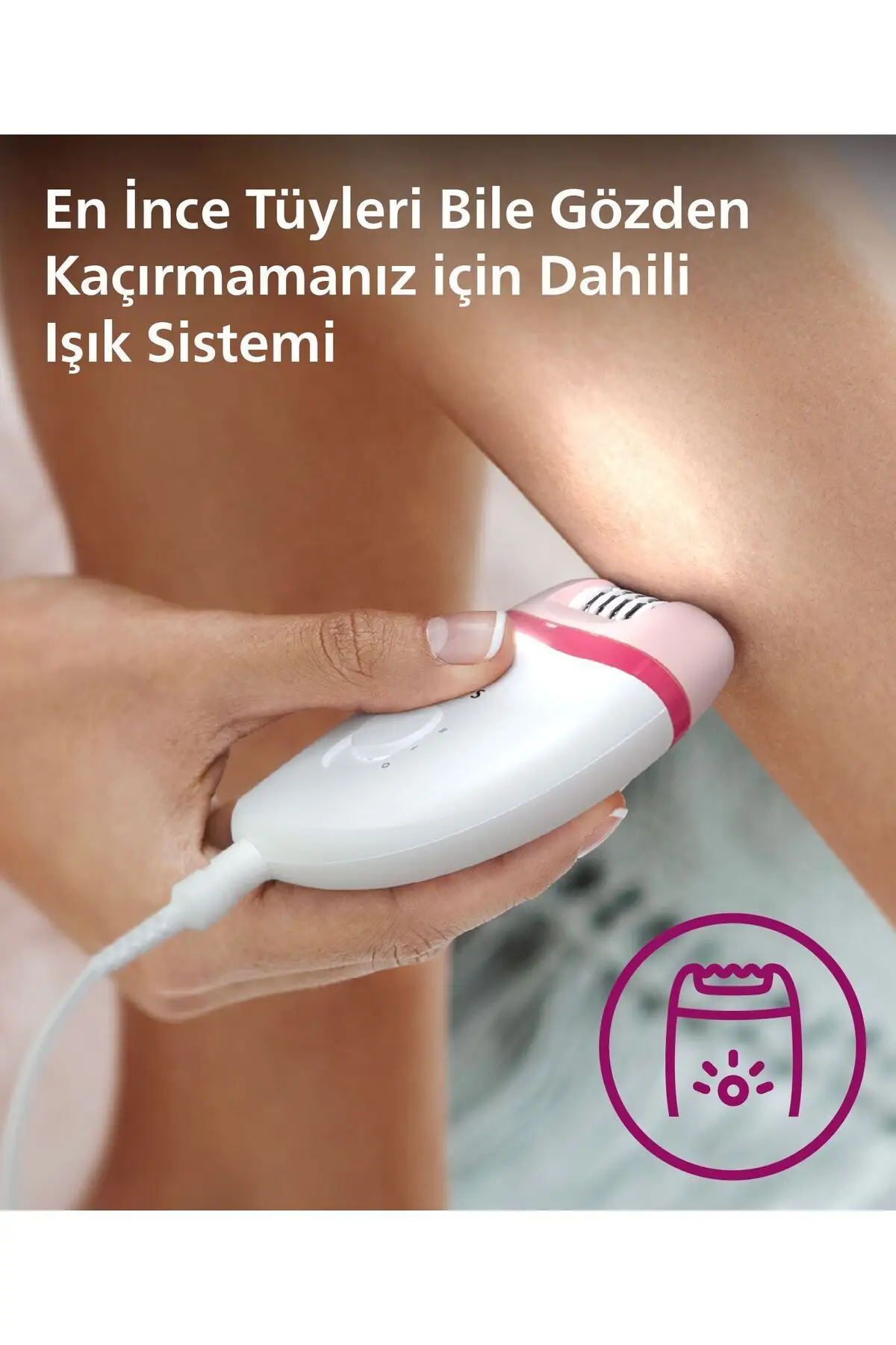 Philips Satinelle Essential Kompakt Epilatör BRE255/05