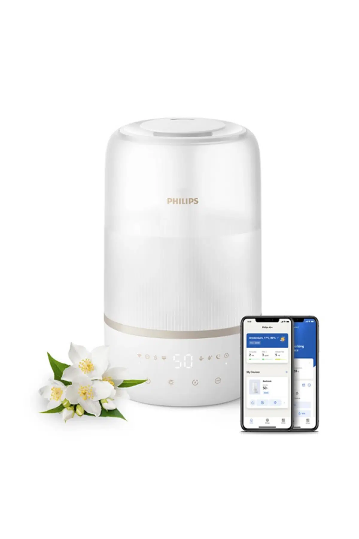 Philips Smart 1000 Serisi Hava Nemlendirici Buhar Makinesi HU1510/04 
