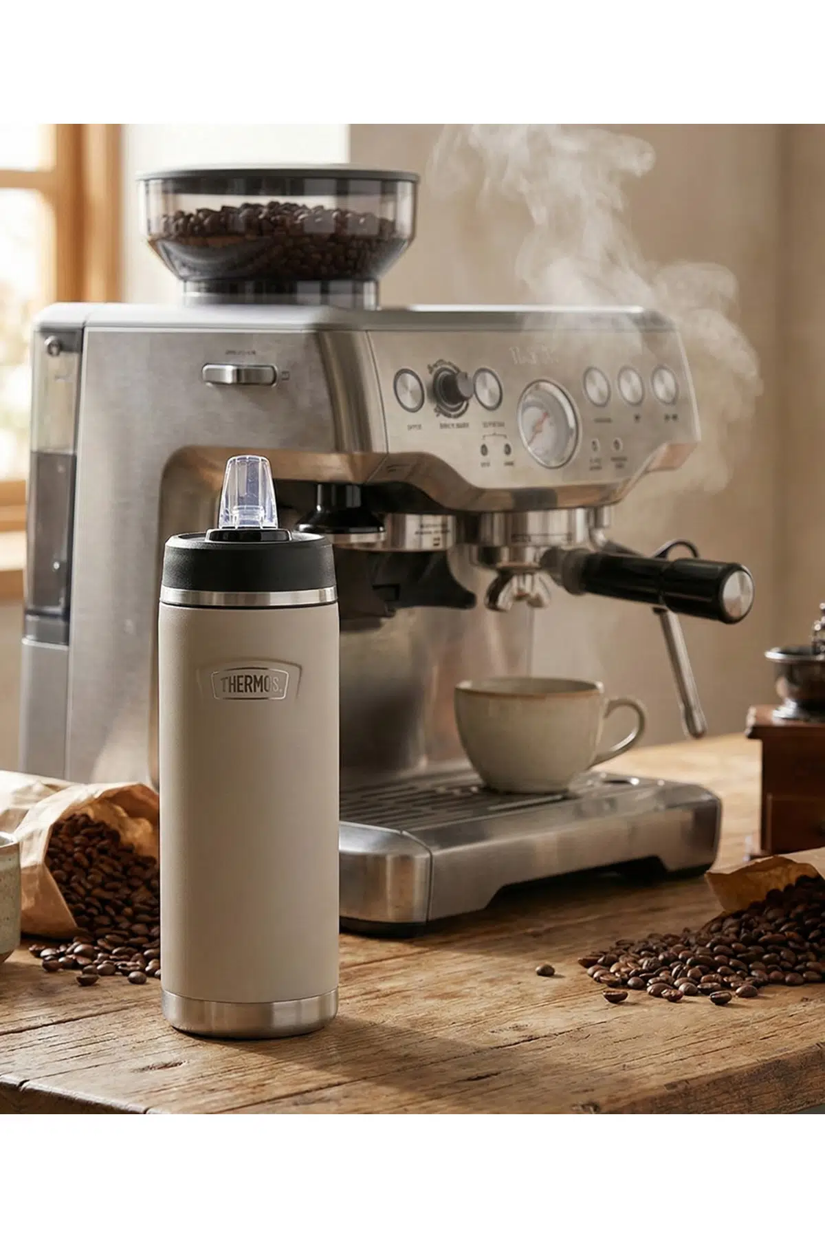 Thermos Icon 0,94L Pipetli Termos Sandstone 198663 IS233