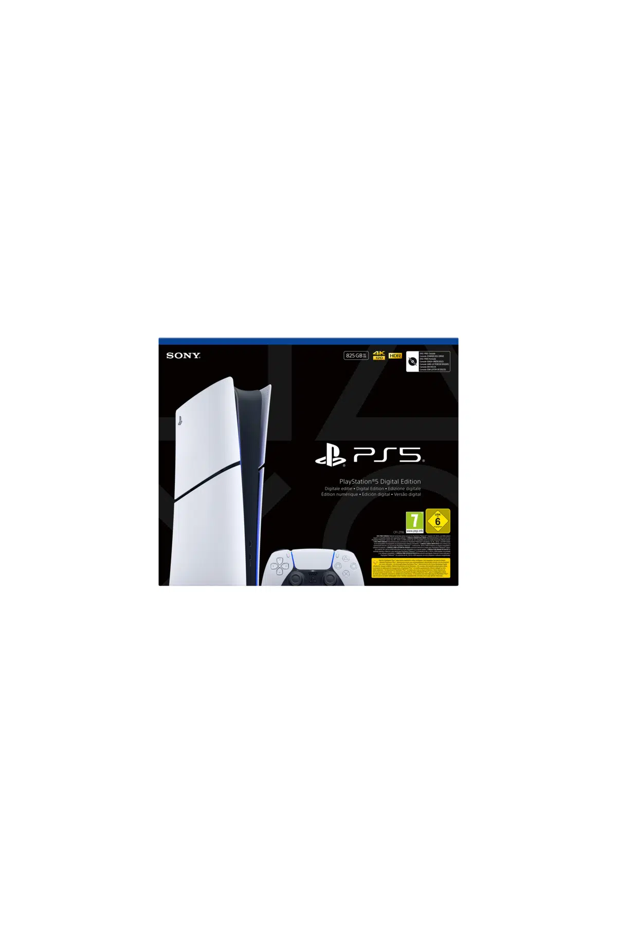 Playstation 5 Slim Digital Edition 825 GB SSD Oyun Konsolu (Bilkom Garantili)