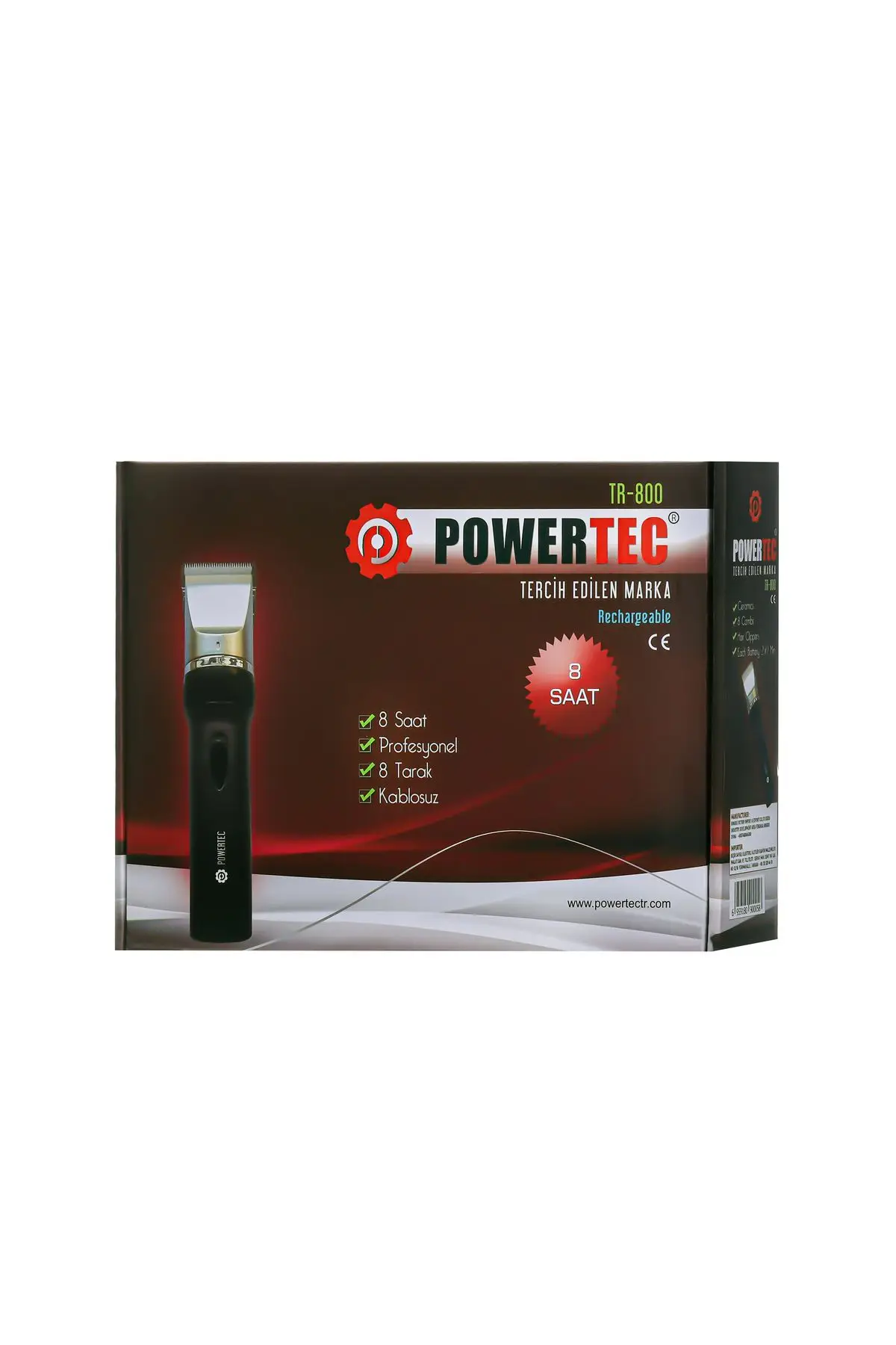 Powertec Saç Kesme Makinesi TR-800