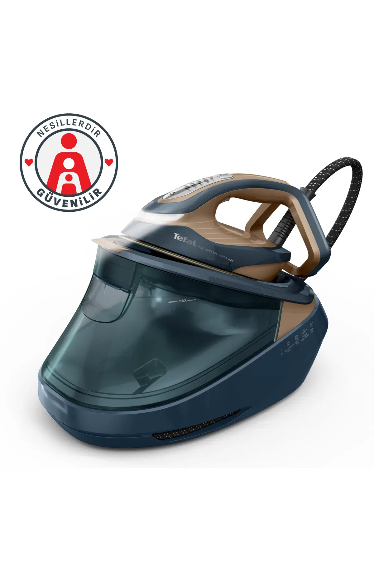 Pro Express Vision Max GV9920 3000 Watt Buhar Kazanlı Ütü