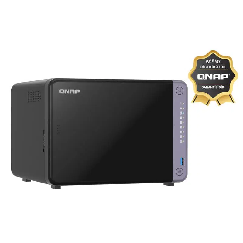 Qnap Ts-632X-4Gb Ram 6 Hdd Yuvalı Tower Nas (Resmi Distribütör Garantili)