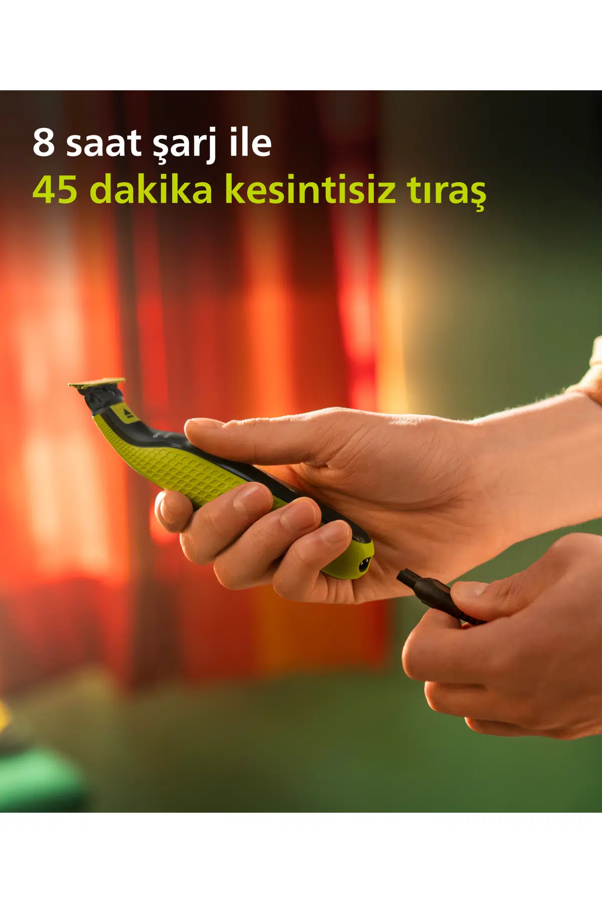 Philips OneBlade Yüz ve Vücut Tıraş Makinesi QP2824/10 