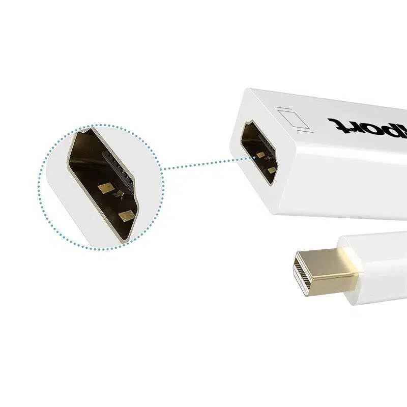 Qport Q-Dp-Hdm Mını Dısplay Port To Hdmı Dönüştürücü