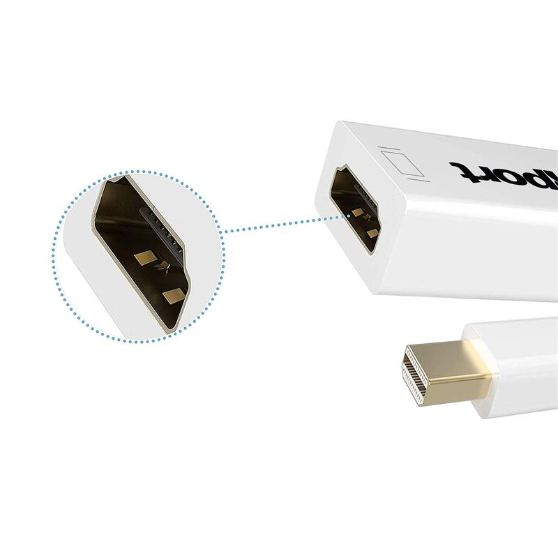 Qport Q-Dp-Hdm Mını Dısplay Port To Hdmı Dönüştürücü