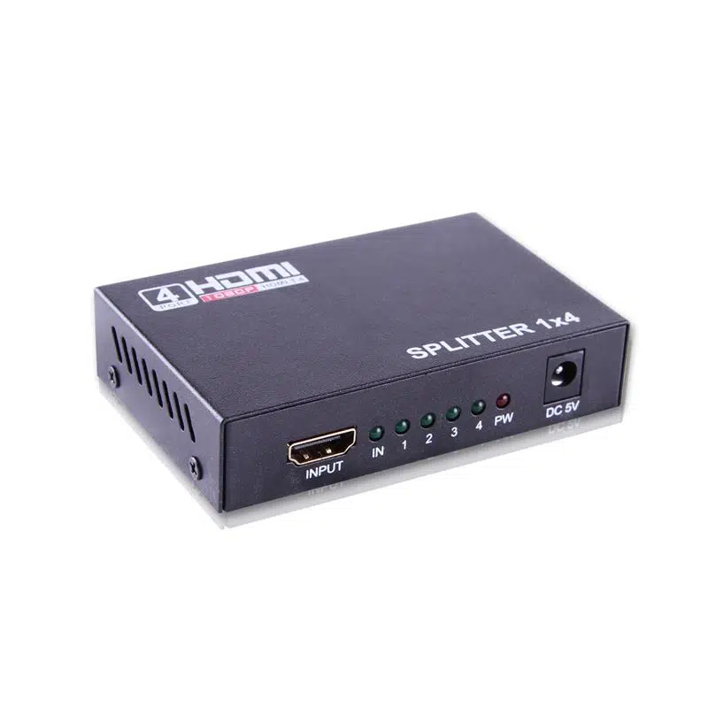 Qport Q-Spl4 Full Hd 1 Giriş 4Çıkışlı Hdmı Splıtter (Sinyal Çoğaltıcı)