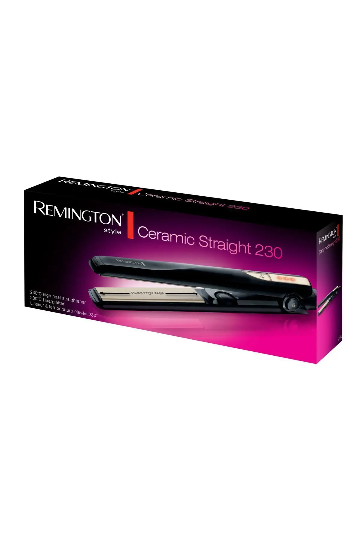 Remington Ceramic Straight Seramik Saç Düzleştirici S1005