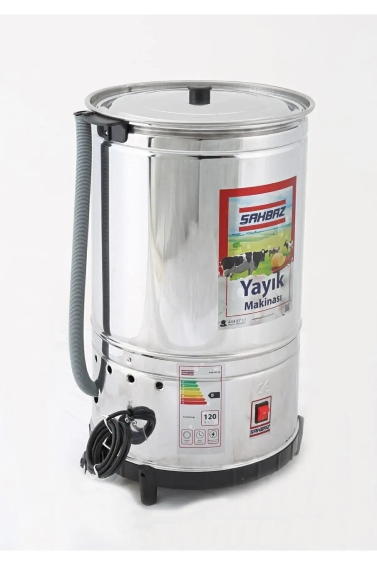 Şahbaz 35 lt Yuvarlak Yayık Makinesi 1035 