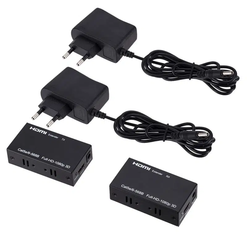 Senseı 60 Metre 1080P Hd-60 Hdtv Extender Expansıon Cat5/Cat6 Hdmı