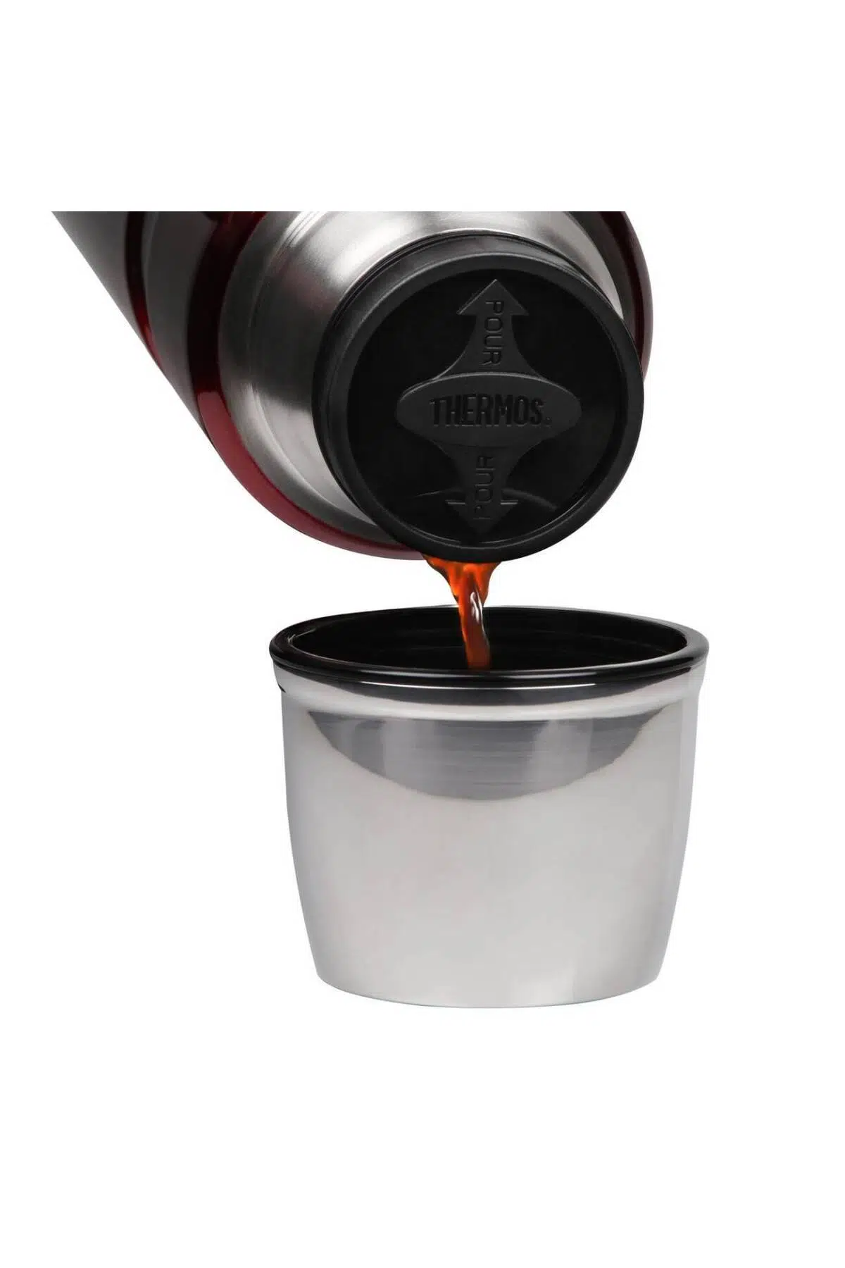 Thermos Stainless King X Large Kırmızı 2 lt Çelik Termos SK-2020